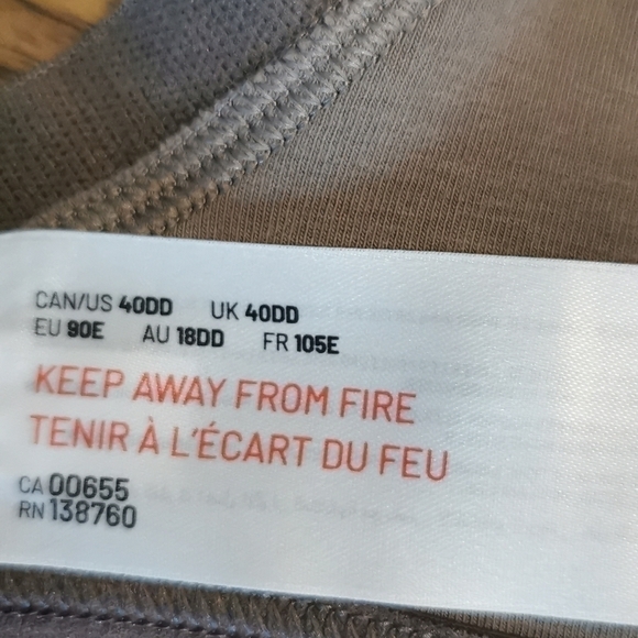 Deesse Additional Elle Bra Animal Print Plus 40DD - Picture 7 of 7